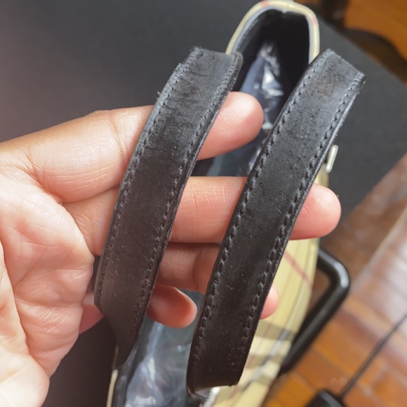 AUTHENTIC BURBERRY NOVA CHECK MICRO TOTE BAG - Picture 4 of 9